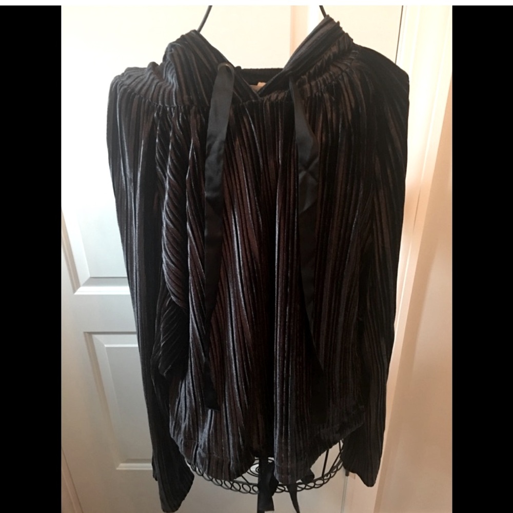 RACHEL Rachel Roy velvet hoodie